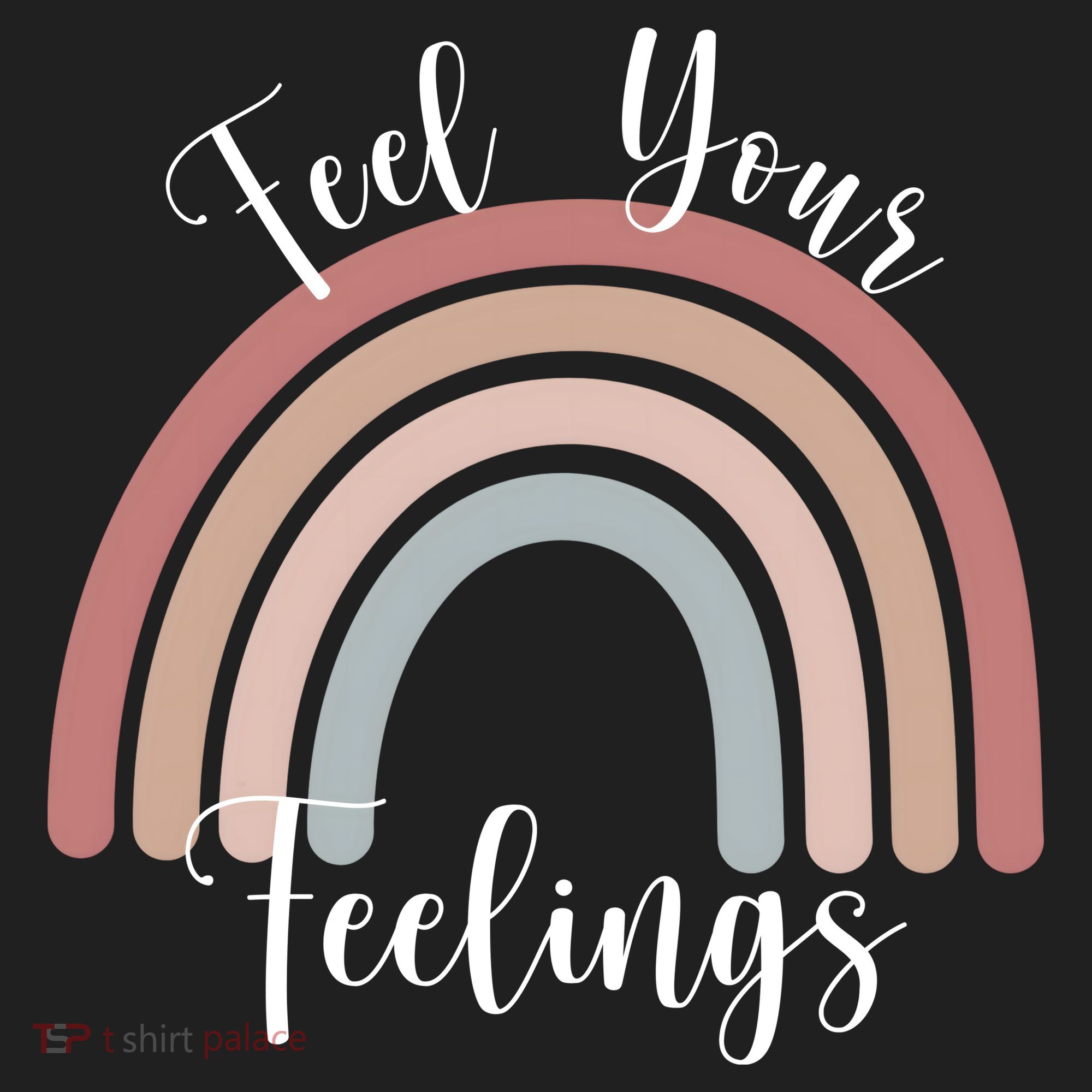 Feel Your Feelings Rainbow Beanie