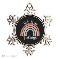 Feel Your Feelings Rainbow Ornament thumb 0