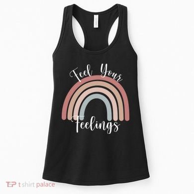 Feel Your Feelings Rainbow Women's Tank Top