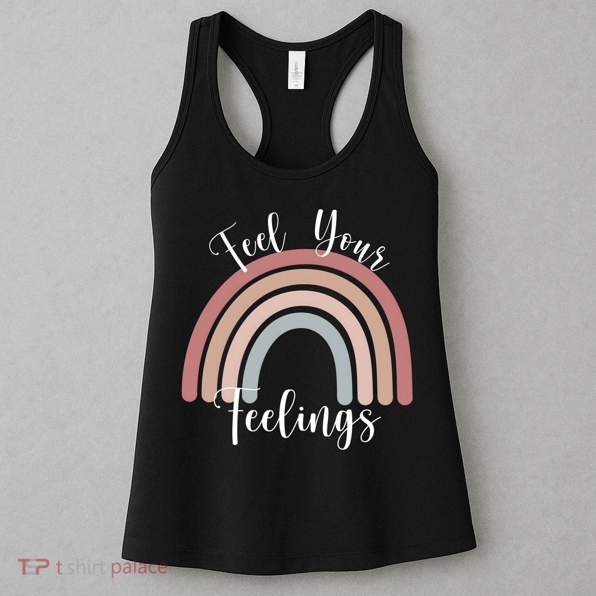Feel Your Feelings Rainbow Women's Tank Top