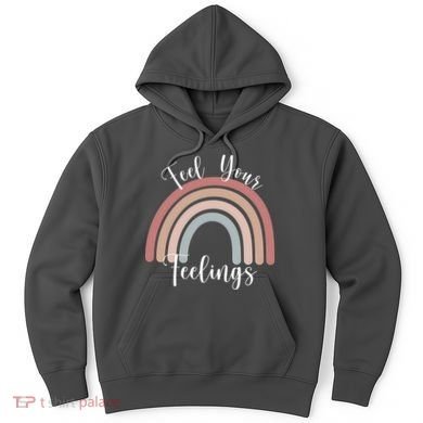 Feel Your Feelings Rainbow Hoodie
