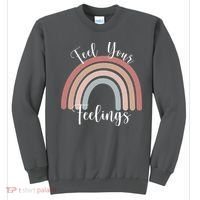 Feel Your Feelings Rainbow Sweatshirt thumb 0