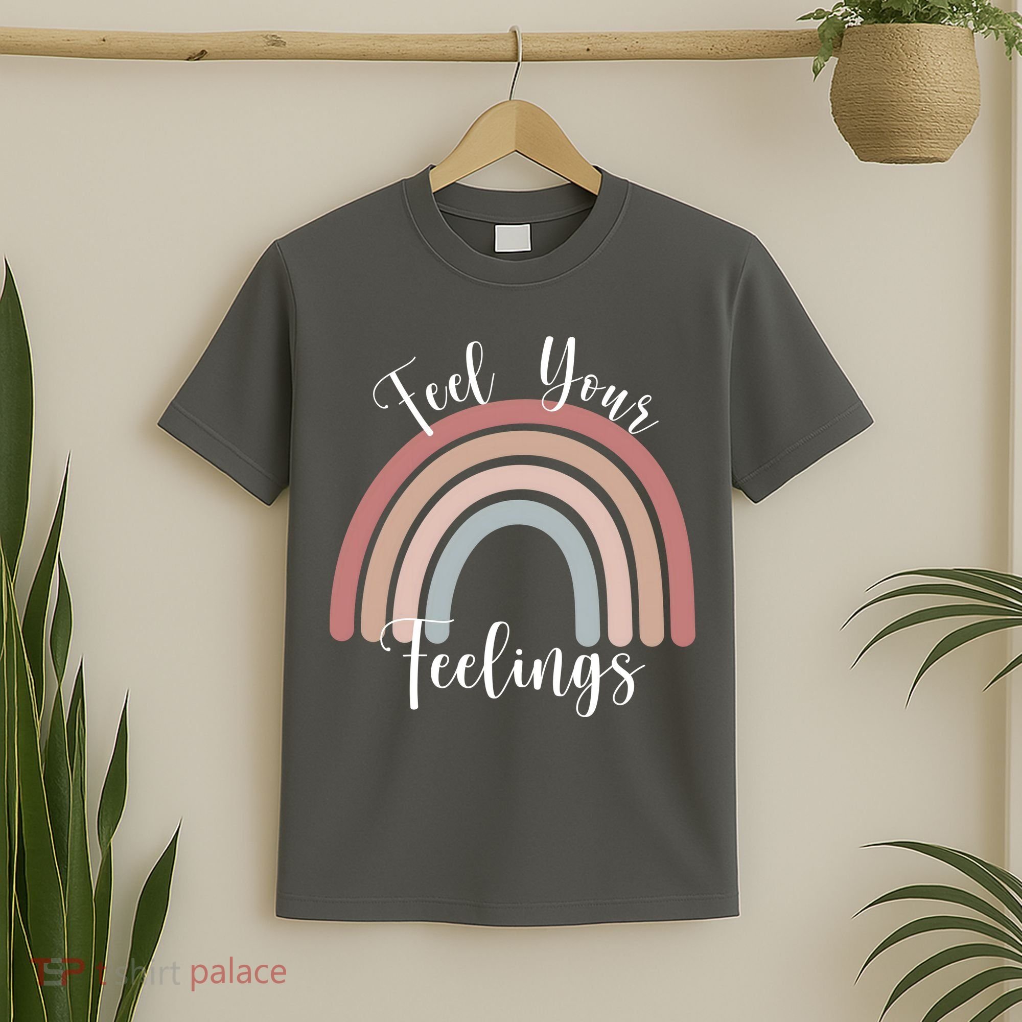 Feel Your Feelings Rainbow T-Shirt