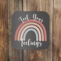 Feel Your Feelings Rainbow Coaster thumb 0