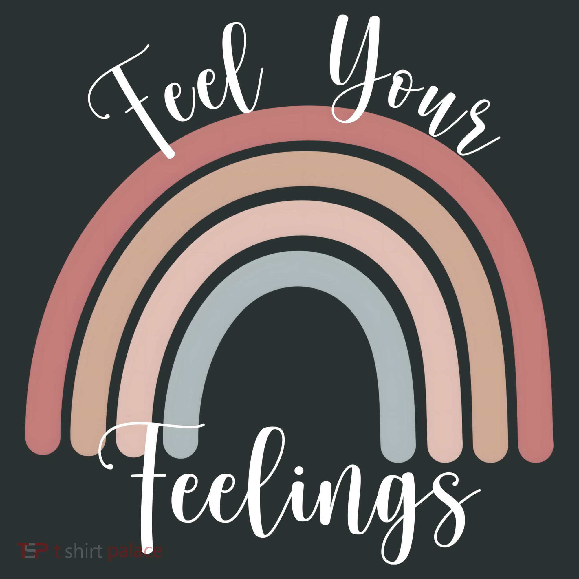 Feel Your Feelings Rainbow Baby Bodysuit