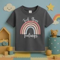 Feel Your Feelings Rainbow Toddler T-Shirt thumb 3