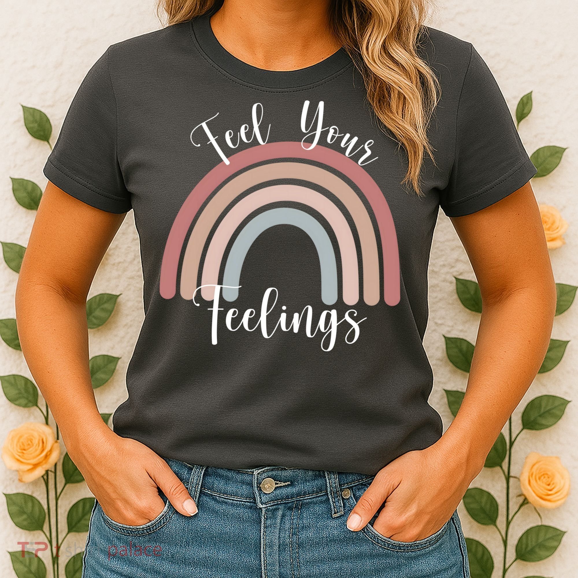 Feel Your Feelings Rainbow Women's T-Shirt