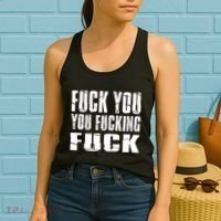 Fuck You Fucking Cool Sayings Hipster Women's Tank Top thumb 2