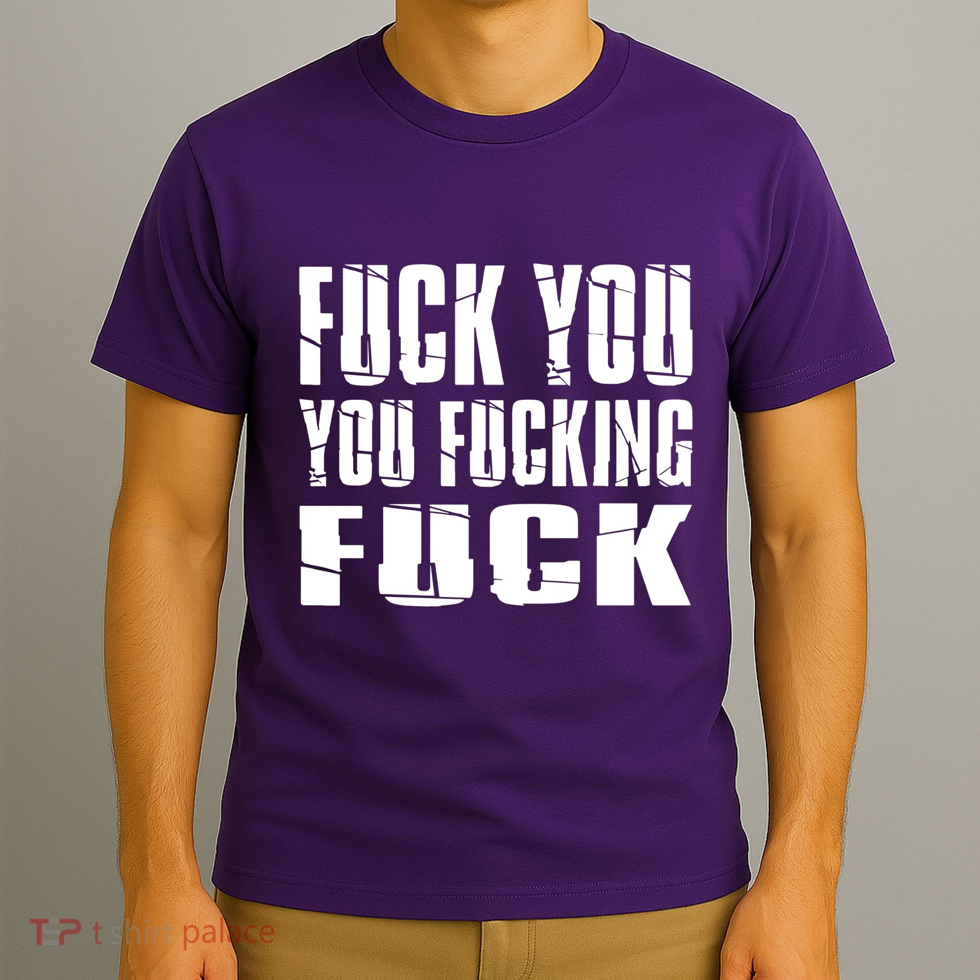 Fuck You Fucking Cool Sayings Hipster T-Shirt