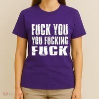 Fuck You Fucking Cool Sayings Hipster T-Shirt thumb 4