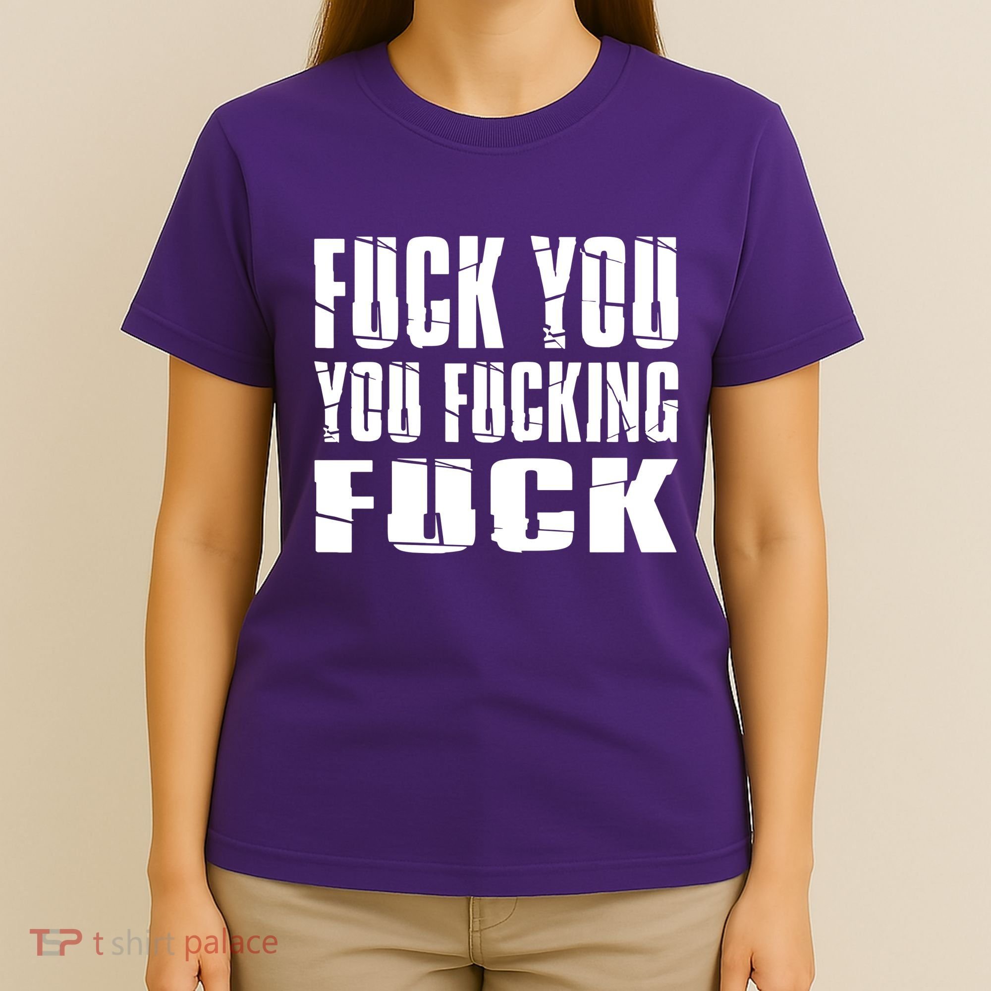 Fuck You Fucking Cool Sayings Hipster T-Shirt
