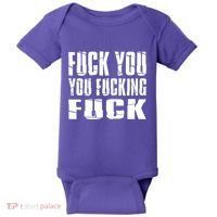 Fuck You Fucking Cool Sayings Hipster Baby Bodysuit thumb 0