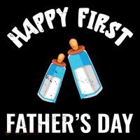 First Year Fathers Day Funny Bottles Milk Best Daddy Cool Gift Coffee Mug thumb 5
