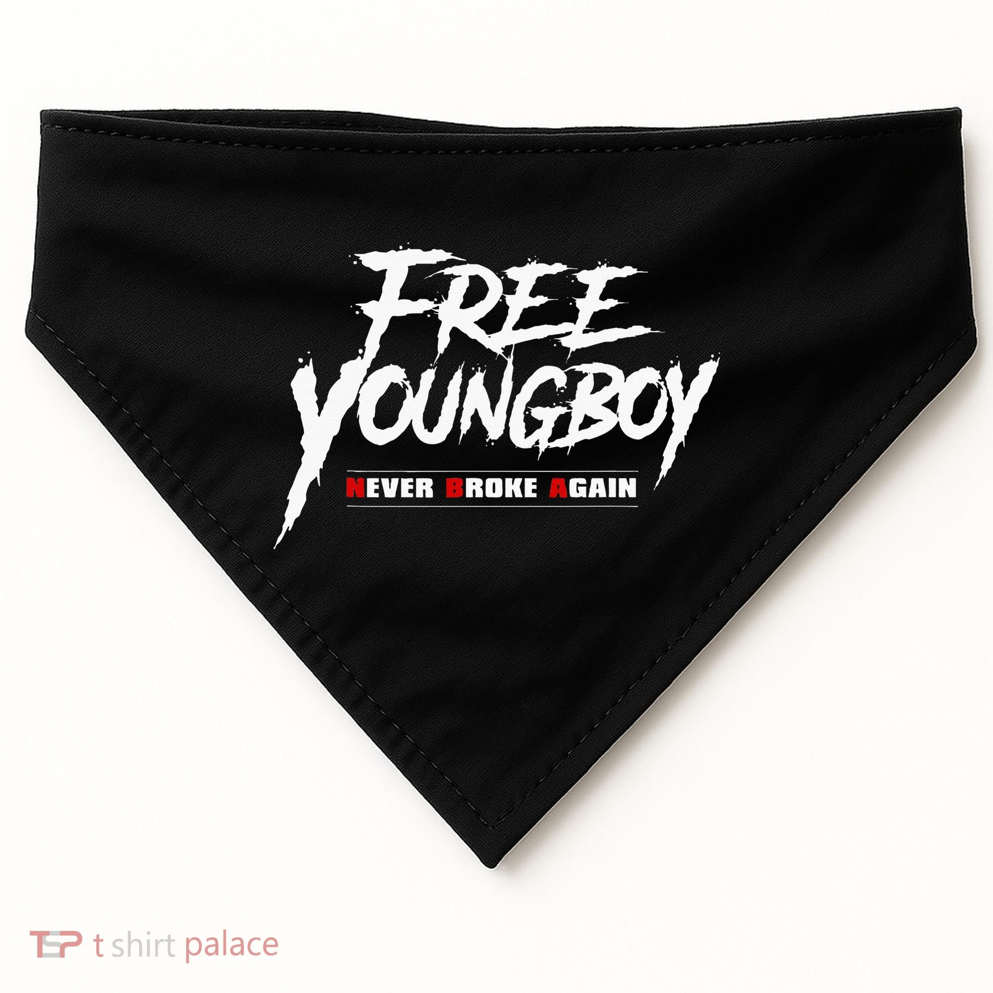 Free Y.O.U.N.G.B.O.Y USA-Made Doggie Bandana