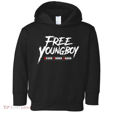 Free Y.O.U.N.G.B.O.Y Toddler Hoodie