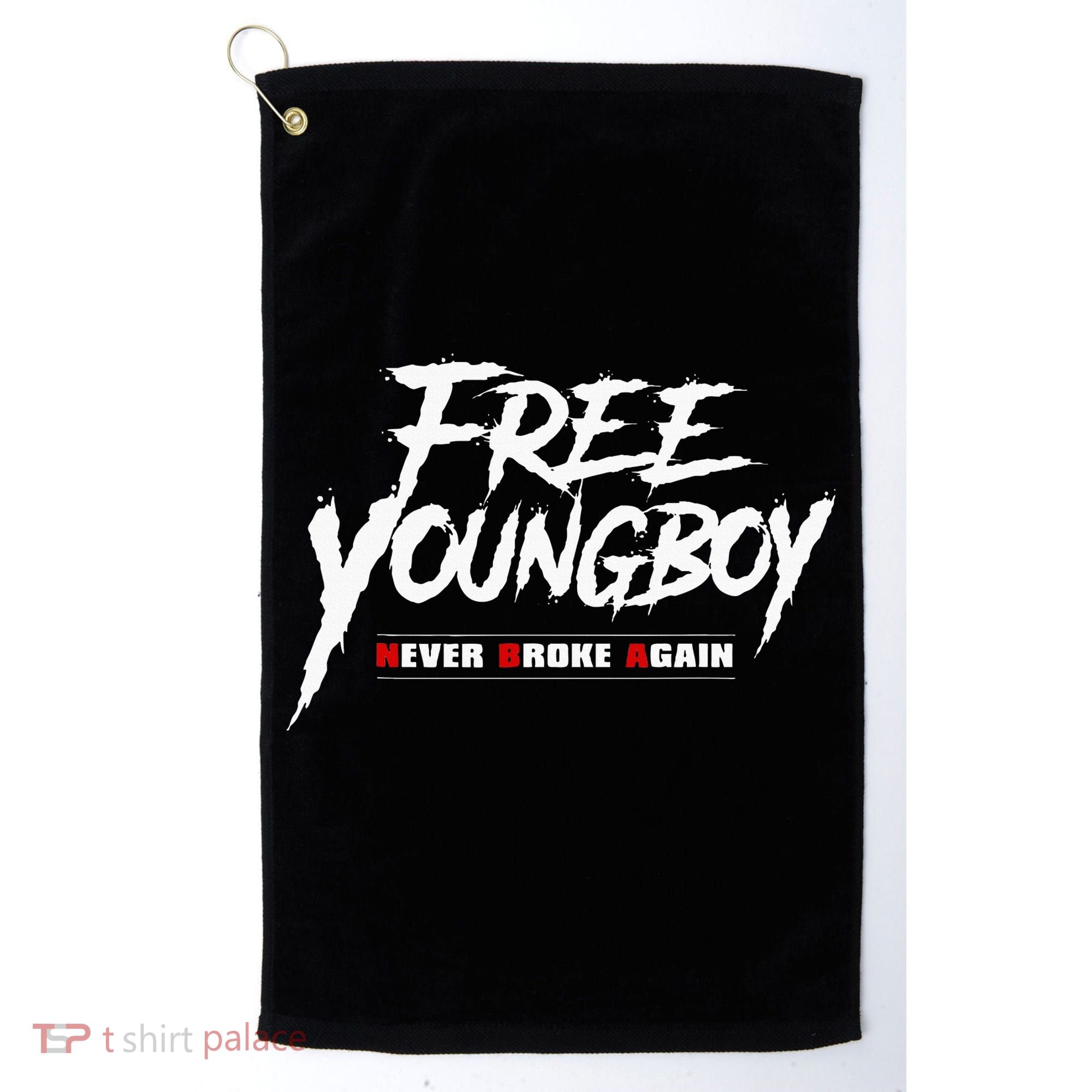 Free Y.O.U.N.G.B.O.Y Golf Towel