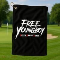 Free Y.O.U.N.G.B.O.Y Golf Towel thumb 1