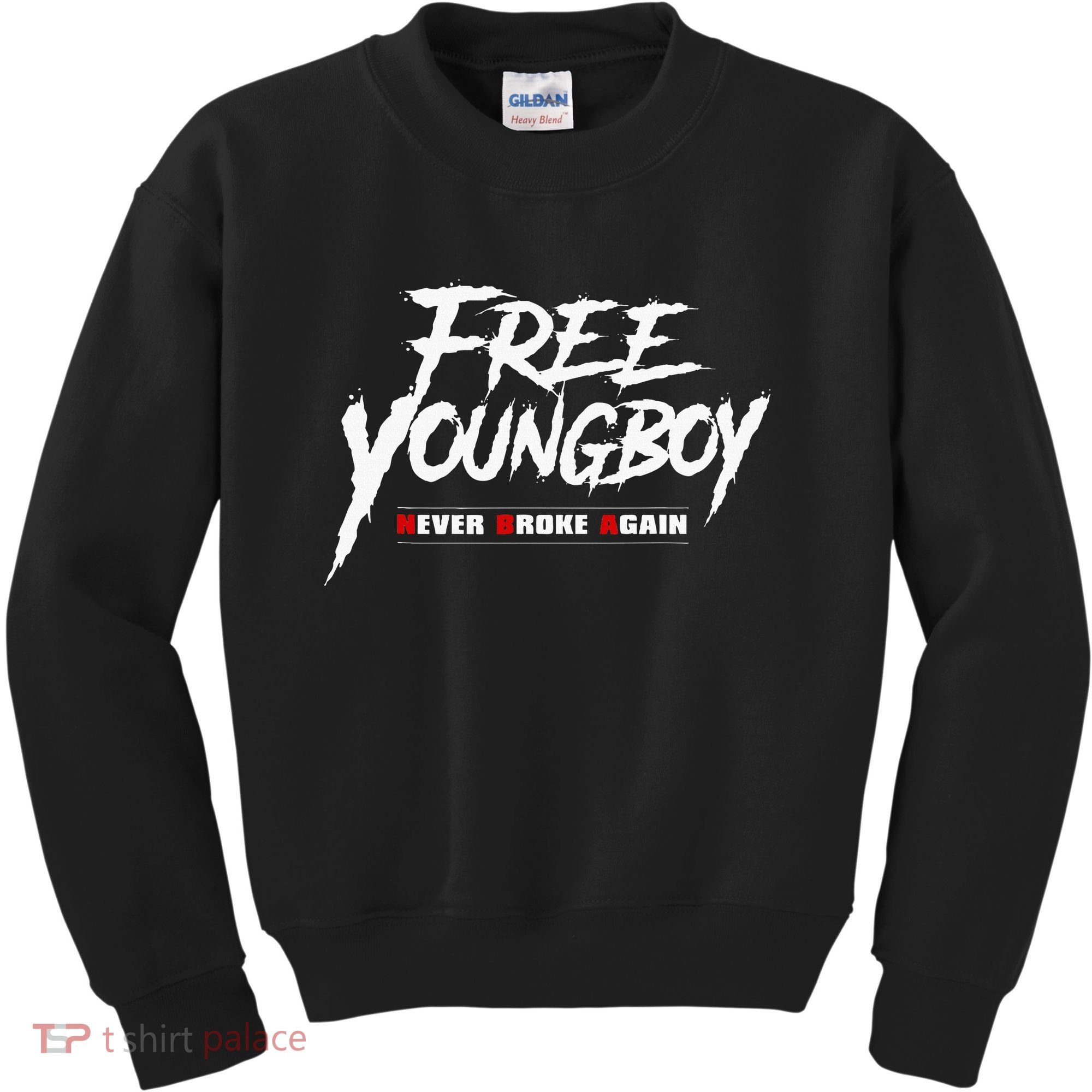 Free Y.O.U.N.G.B.O.Y Kids Sweatshirt