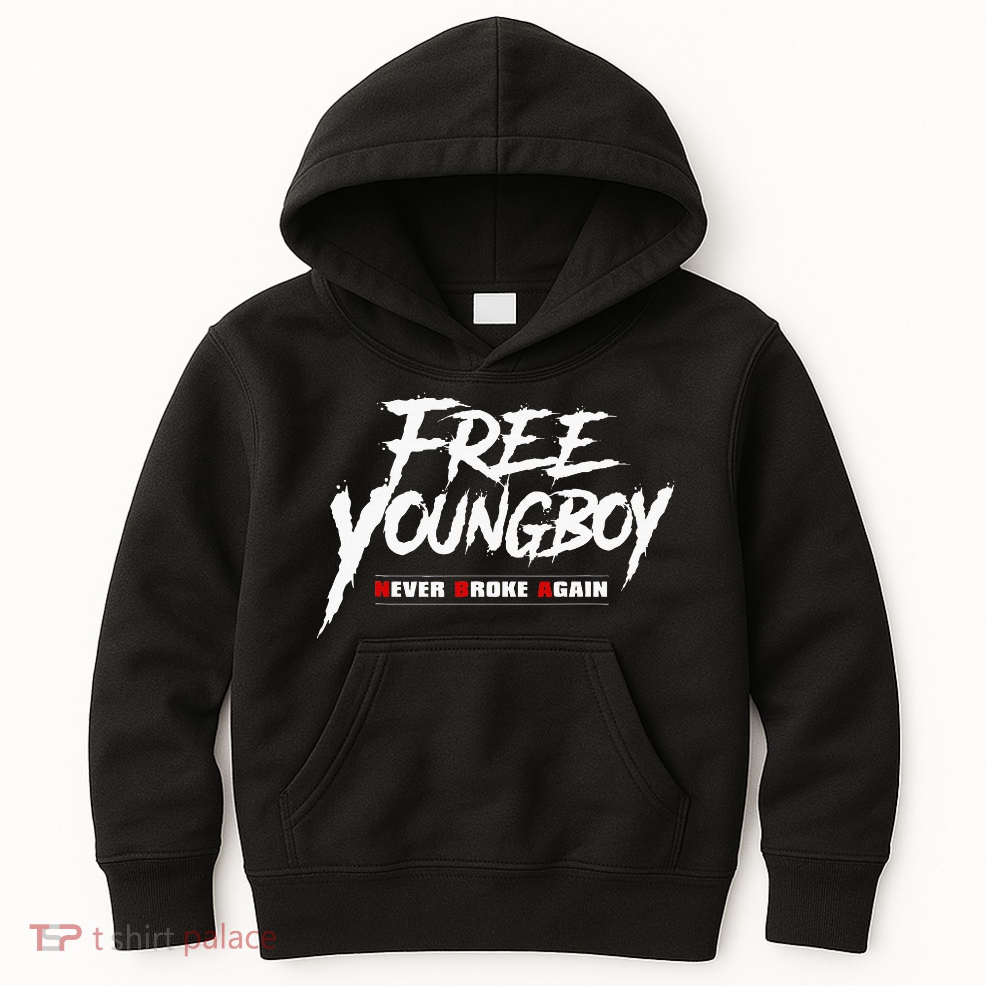Free Y.O.U.N.G.B.O.Y Kids Hoodie
