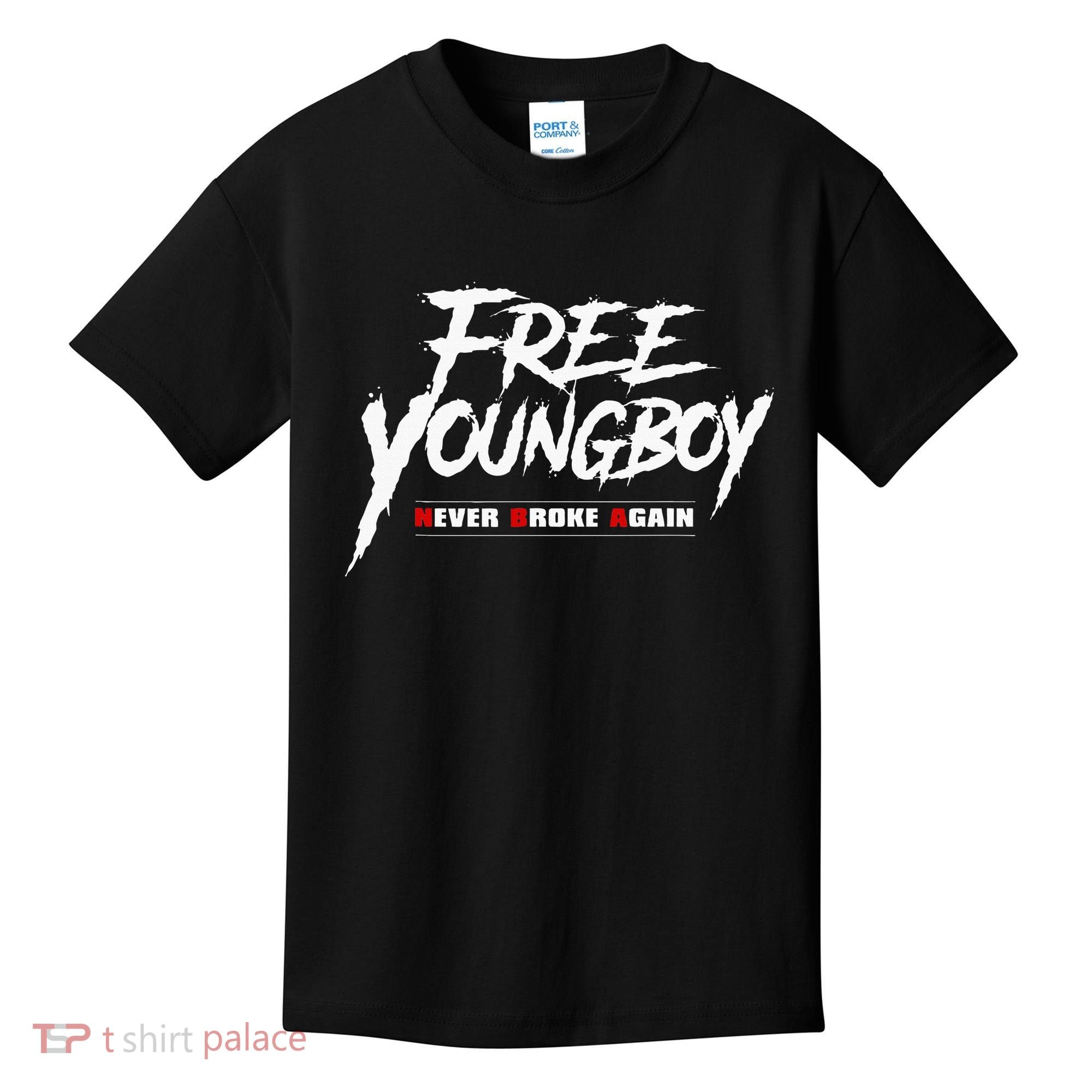 Free Y.O.U.N.G.B.O.Y Kids T-Shirt