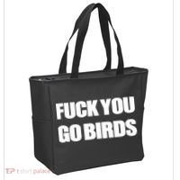 Fuck You Go Birds Tote Bag thumb 2