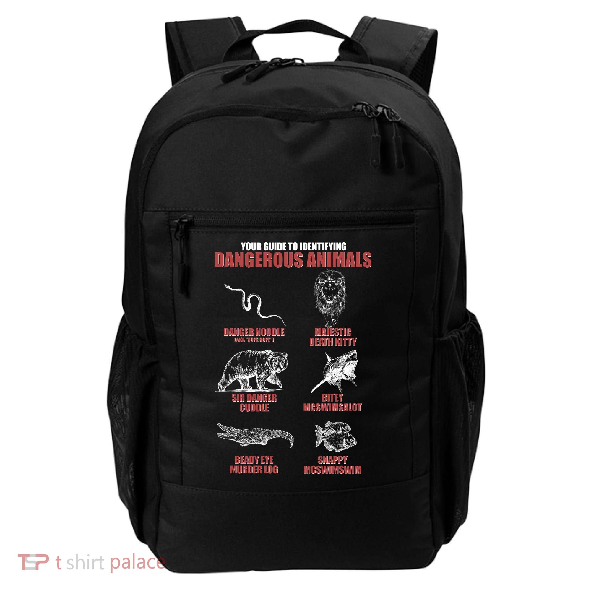 Funny Your Guide To Identifying Dangerous Animals Backpack