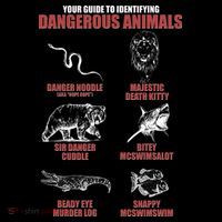 Funny Your Guide To Identifying Dangerous Animals Ornament thumb 1