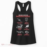 Funny Your Guide To Identifying Dangerous Animals Women's Tank Top thumb 0