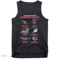 Funny Your Guide To Identifying Dangerous Animals Tank Top thumb 0