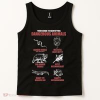 Funny Your Guide To Identifying Dangerous Animals Tank Top thumb 2