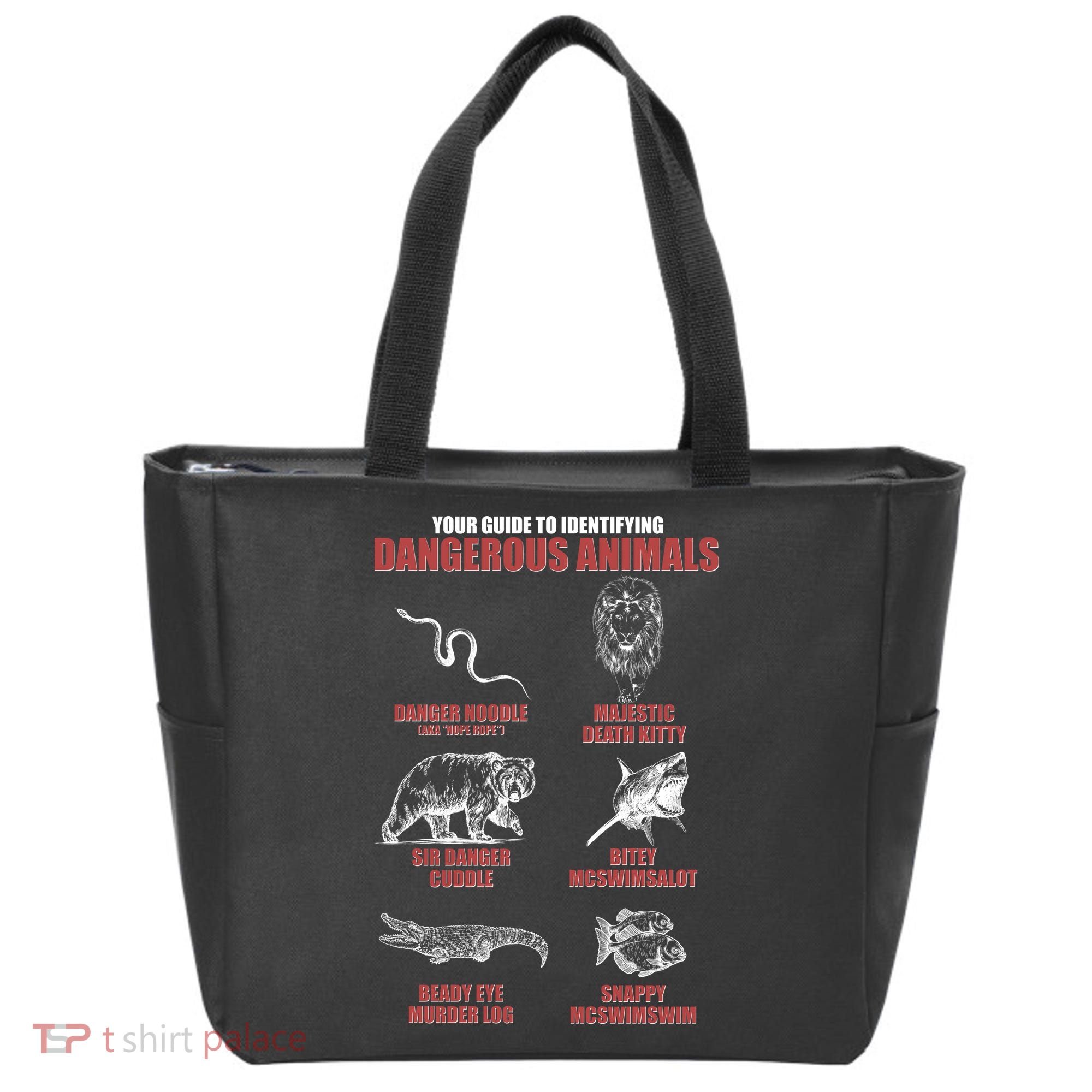 Funny Your Guide To Identifying Dangerous Animals Tote Bag
