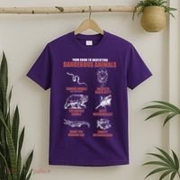 Funny Your Guide To Identifying Dangerous Animals T-Shirt thumb 2