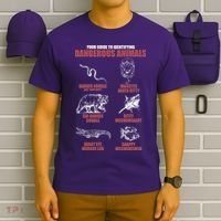 Funny Your Guide To Identifying Dangerous Animals T-Shirt thumb 6