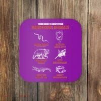 Funny Your Guide To Identifying Dangerous Animals Coaster thumb 0