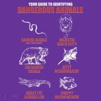 Funny Your Guide To Identifying Dangerous Animals Hat thumb 2