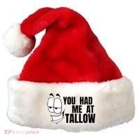 Funny You Had Me At Tallow Replace Seed Oils Maha Be Heathy Santa Hat thumb 0