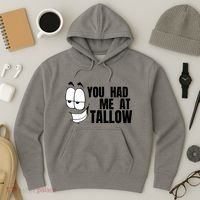 Funny You Had Me At Tallow Replace Seed Oils Maha Be Heathy Hoodie thumb 3