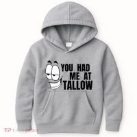 Funny You Had Me At Tallow Replace Seed Oils Maha Be Heathy Kids Hoodie thumb 0