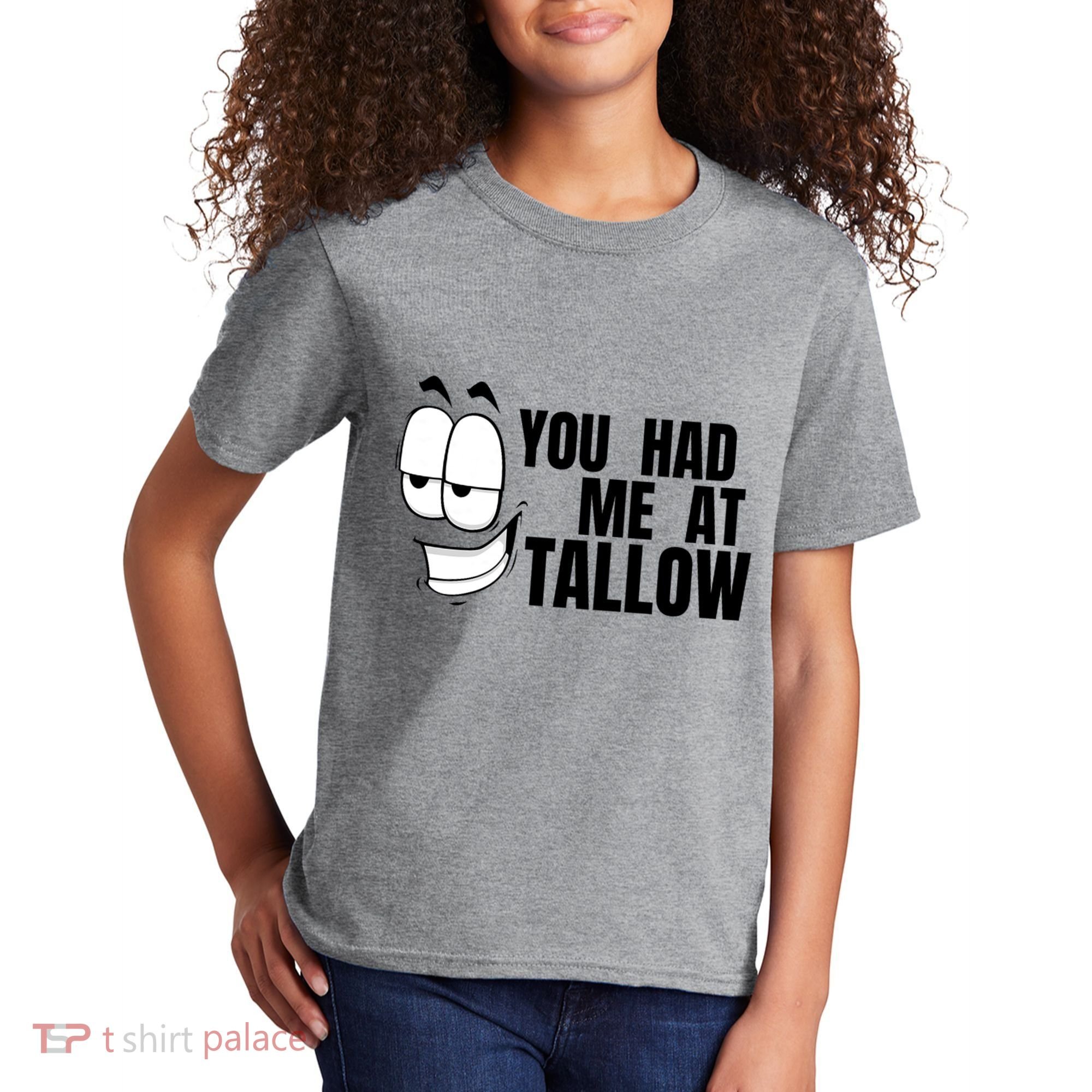 Funny You Had Me At Tallow Replace Seed Oils Maha Be Heathy Kids T-Shirt