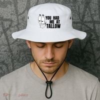 Funny You Had Me At Tallow Replace Seed Oils Maha Be Heathy Bucket Hat thumb 2