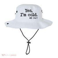 Funny Yes I'm Cold Me 24:7 Bucket Hat thumb 0