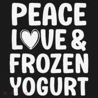 Frozen Yogurt I Love Frozen Yogurt Funny Food Women's Hoodie thumb 2
