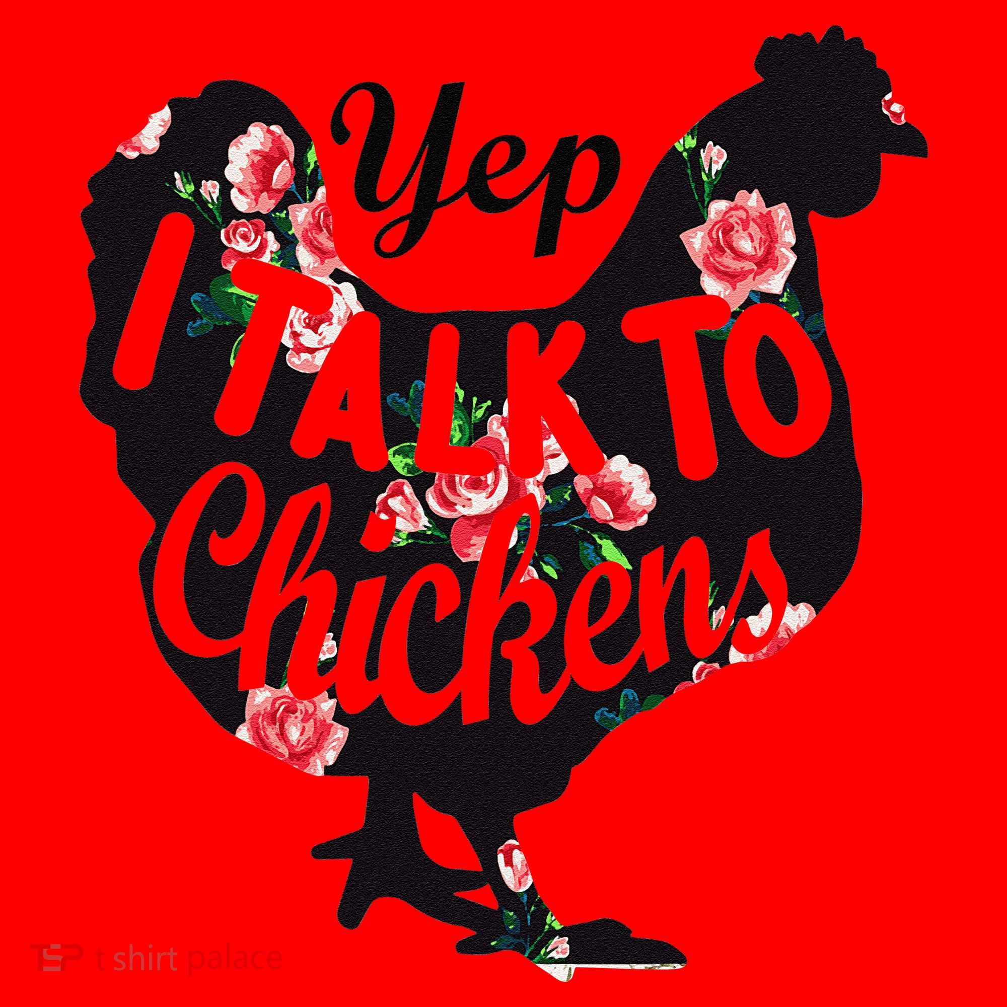Farmer Yep I Talk To Chickens Funny Chicken Lover Santa Hat