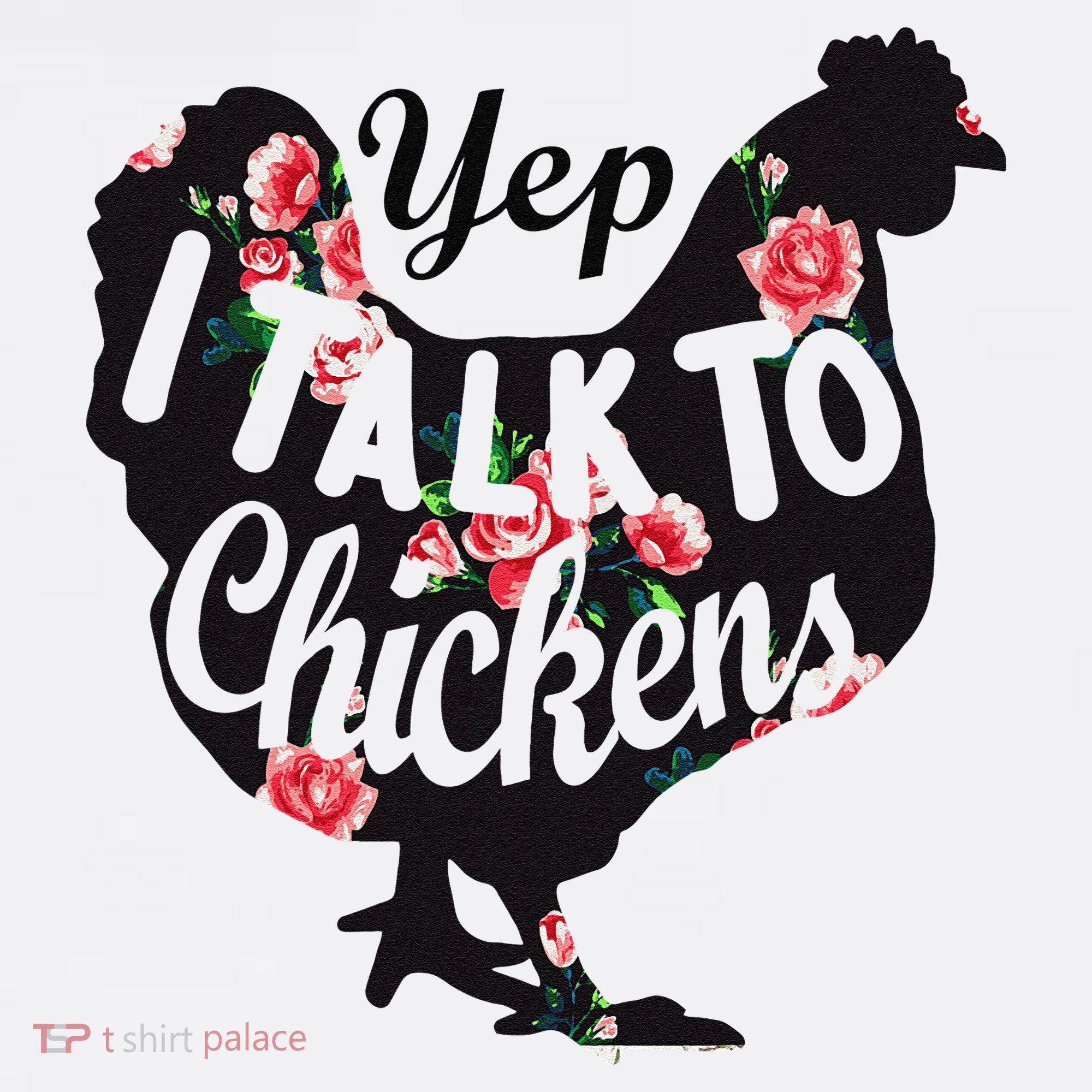 Farmer Yep I Talk To Chickens Funny Chicken Lover Women's Tank Top