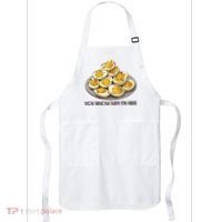 Funny You Know Why Im Here Deviled Eggs Thanksgiving Chirstmas Dinner Apron thumb 0