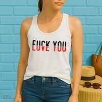 Fuck You Love You Women's Tank Top thumb 2