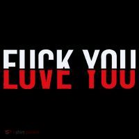 Fck You Love You Love And Hate Ornament thumb 1