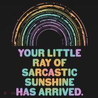 Funny Your Little Ray Of Sarcastic Sunshine Has Arrived Doggie Tank thumb 4