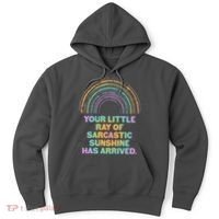 Funny Your Little Ray Of Sarcastic Sunshine Has Arrived Hoodie thumb 0