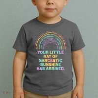 Funny Your Little Ray Of Sarcastic Sunshine Has Arrived Toddler T-Shirt thumb 2